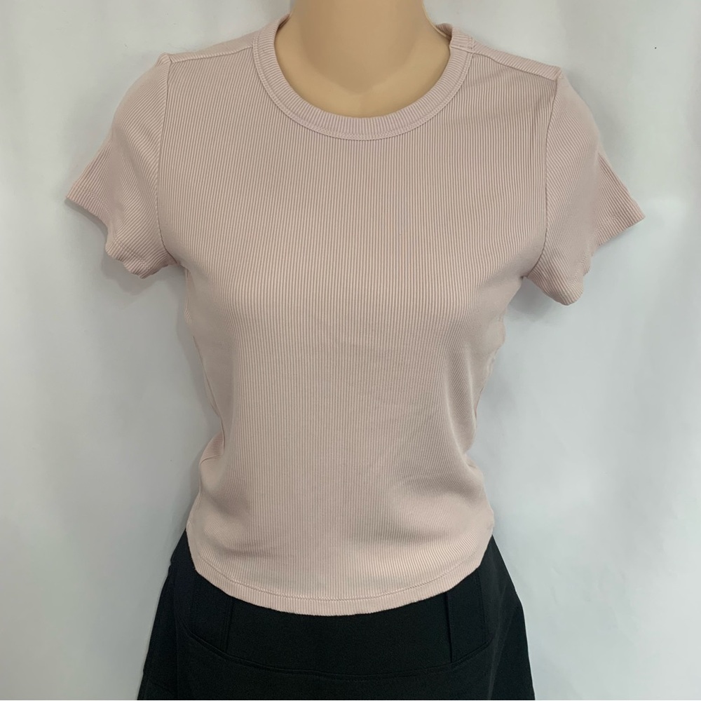 Set of 3 PINK ROSE Crew Neck Baby Doll T’s Size M